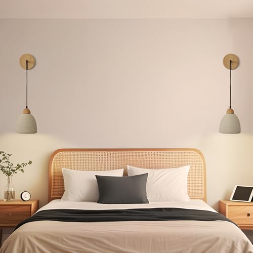 DLITISH Modern Concrete Wall Sconce, Handcraft Microcement Wall Mount Light by DLITISH - Used condition - Image 5
