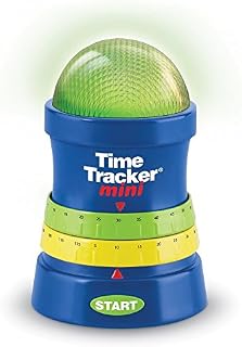 Learning Resources Time Tracker Mini Visual Timer, Auditory and Visual Cue, Ages 3+