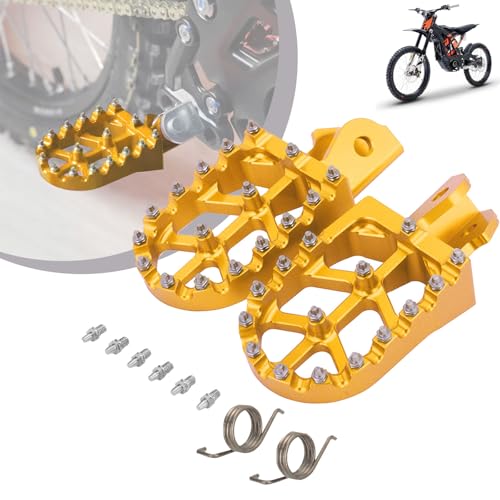 Repose pied moto large avec grip acier pour Talaria Sting MX3 et Honda CRF230F