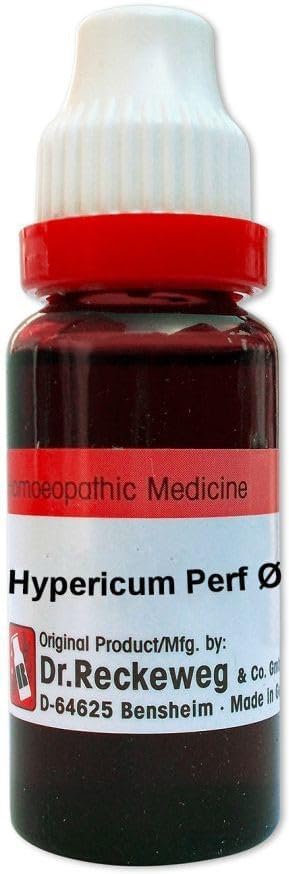 Reckeweg's Hypericum Perf Q Mother Tincture 20ml (Set of 2 Bottles)