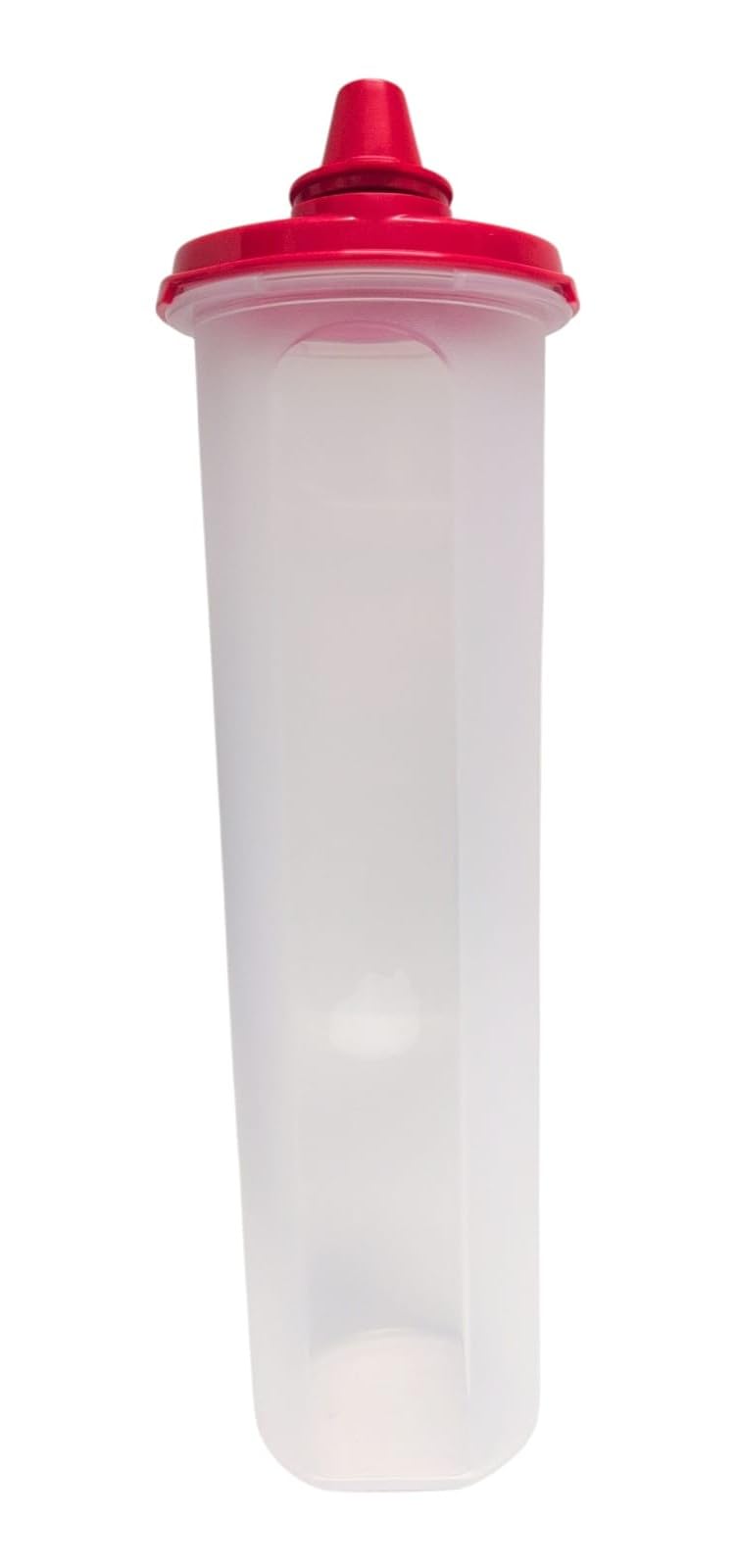 Tupperware Eidgenosse - Contenitore rotondo compatto modulare per frigorifero, sistema di raffreddamento Rondovision (rosso, 1,1 litro)