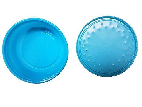 image for Fabri-Kal Bait Holders for Live Bait - 8 oz. Bait Cups with Lids 25 Co