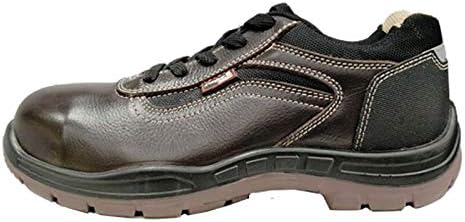 WORKS Men's Tie Safety Labor protection shoes light sports anti-slip wear resistant safety shoes 85606 J'Hayber