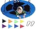 Royal Oak Giant 40 Inch Flying Saucer Tree Swing, Bonus Protective Swing Cover and Flags, 700 lb Weight Capacity, Easy Install, Steel Frame
