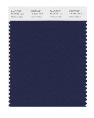 PANTONE Smart 19-3933X Color Swatch Card, Medieval Blue