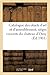 Catalogue des objets d'art et d'ameublement, sièges couverts en ancienne tapisserie