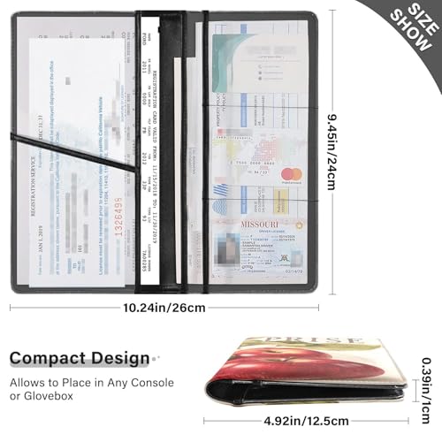 Organizador para Auto de Cuero Slim miniatura 3