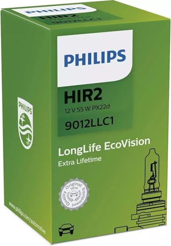 Philips Ring Automotive P9012 HIR2 PX22d Halogen Headlamp, 12 V, 55 W