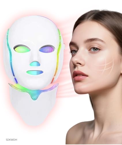 SDKWDH LED Face Mask Light Therapy