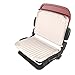George Foreman 5-Serving Multi-Plate Evolve Grill System with Ceramic Plates and Waffle Plates, Red, GRP4842RB