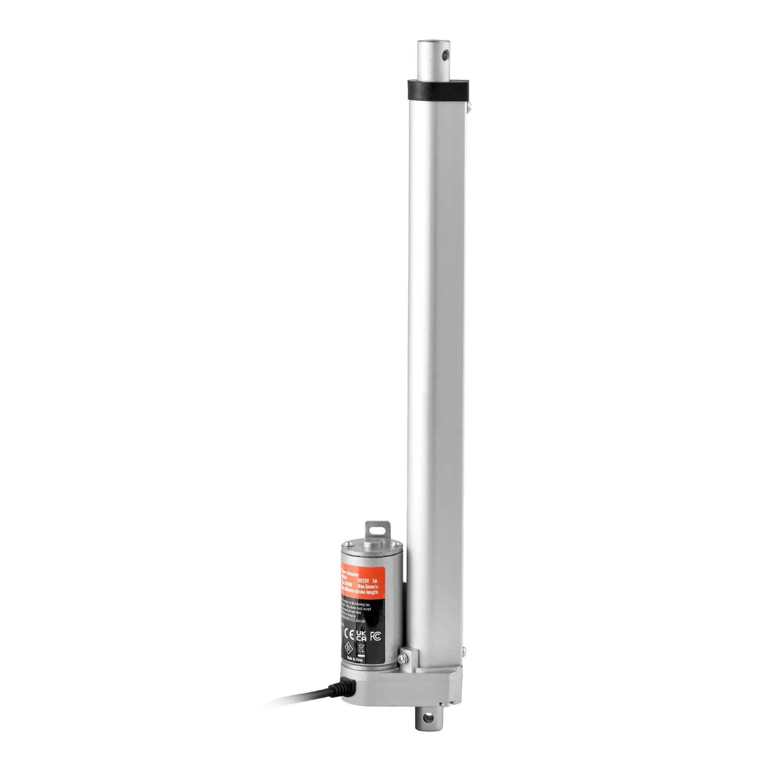 VEVOR Actuador Lineal 12V 300mm 220 lbs 1000 N 14 mm/s IP54