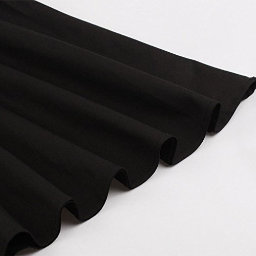 Nihsatin Vintage Polka Dot Retro Cocktail Prom Dresses 50'S 60'S Rockabilly #TOP7