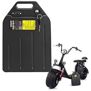 Oplaadbare 60v Lithium Li Ion Batterij voor Fat Tire Elektrische Scooter Elektrische Motorfiets E-riksja (60v20ah)