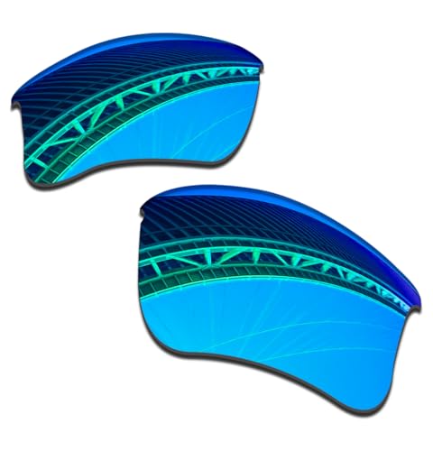Image of 1.5MM Polarized Replacement Lenses for Oakley Flak Jacket XLJ Sunglasses, Anti-Scratch | Perfectly Fit
