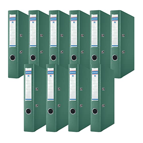 Donau Premium Ordner Schmal 10er Pack/DIN A4 / 5 cm...