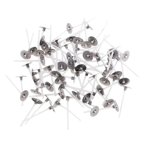 Mechas de algodón para vela 600 piezas tamaños variados miniatura 3