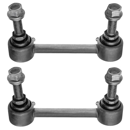 Image of Detroit Axle - 6pc Rear Control Arms Kit for Ford Fusion Lincoln MKZ 13-18, 4 Upper & Lower Control Arms 2 Stabilizer Sway Bars 2013 2014 2015 2016 2017 2018 Replacement