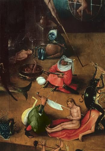 Peinture Peinture Murale Hieronymus Boske Voici l'homme Toile Abstraite Premium