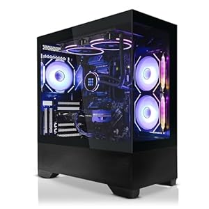 SYSTEMTREFF Gaming PC Intel Core i7-14700KF 20×5.6GHz | Nvidia GeForce RTX 4060 8GB DX12 | 1TB M.2 NVMe | 32GB DDR5 RAM | WLAN Desktop Computer Rechner für Gamer, Zocker & Streamer
