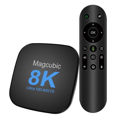 【Android 13 TV Box】Android TV Box funziona con il più recente sistema operativo Android 13 per una maggiore reattività e stabilità. Con un processore quad-core RK3528 e GPU Mali-450, offre prestazioni grafiche e video eccezionali per un'esperienza coinvolgente. Inoltre, viene fornito con aggiornamenti OTA, assicurandoti di avere sempre accesso alle ultime funzionalità e miglioramenti. Dì addio ai ritardi e goditi i tuoi contenuti preferiti con facilità.