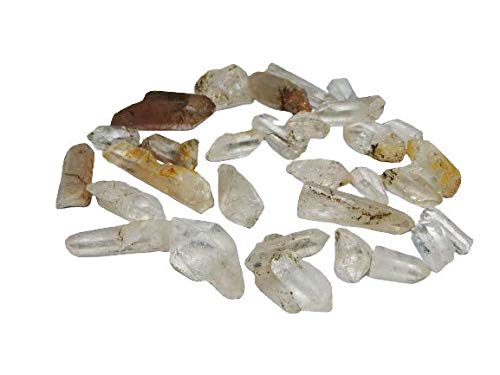 Pointes en cristal de quartz de l'Himalaya naturel pour purifier l'atmosphère de votre bureau