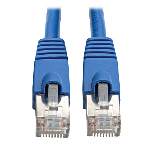 Cable Ethernet Tripp Lite Cat6a 10G RJ45 9.1 m Azul miniatura 1