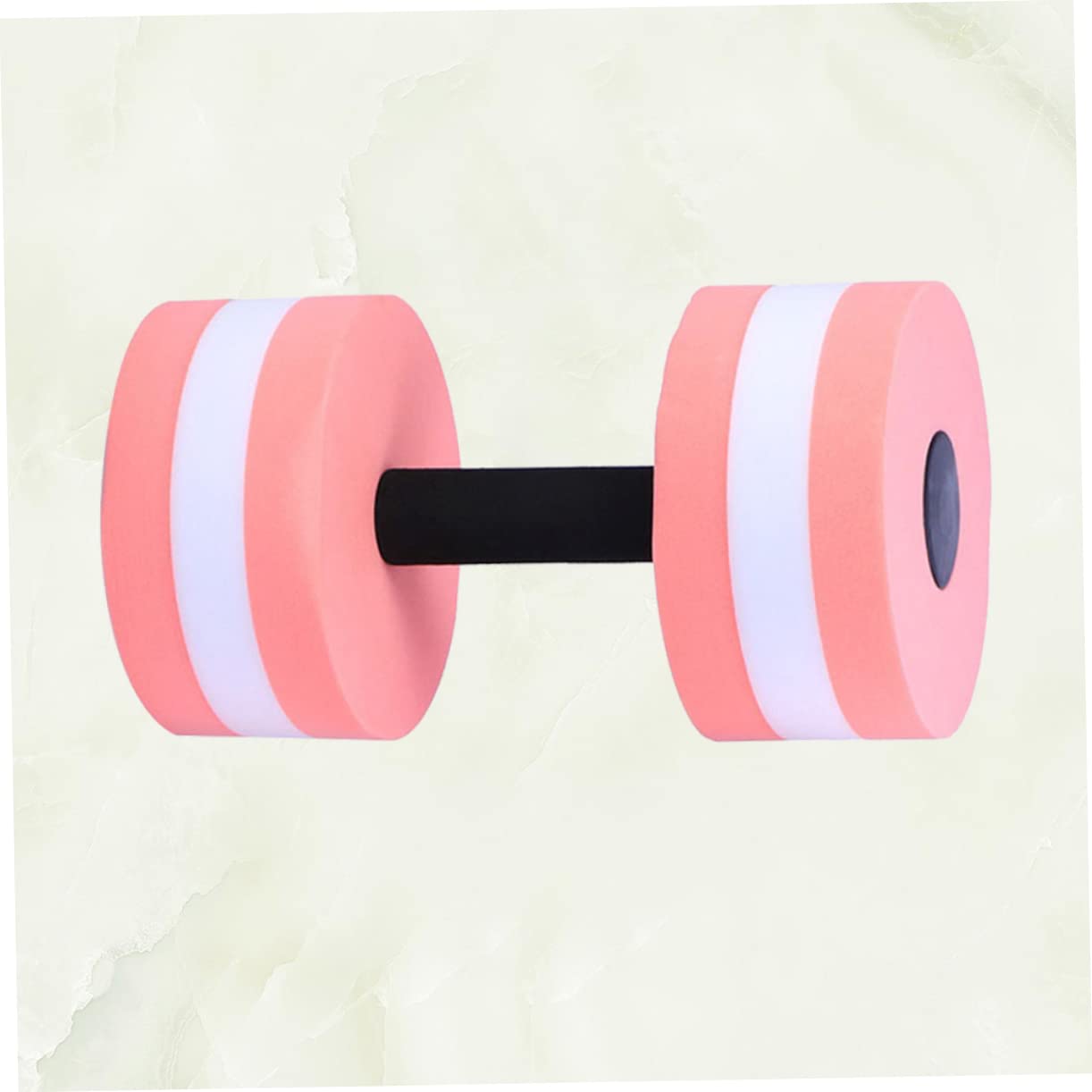TOYANDONA Eva Floating Dumbbell for Water Aerobics Lightweight Fitness Equipment for Men Women for Arm Shoulder Leg Training Random Color Per Pack Random Color