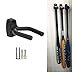 KHIKILY Baseball Bats Hooks Bats Wall Mounted Hanging Baseball Bat Rack Display, Useful and Unique Baseball Lovers Perfect Hallway Mudroom Organization System