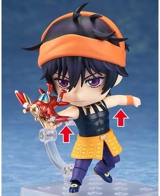 Amazon Co Jp ジョジョの奇妙な冒険 黄金の風 ねんどろいど ナランチャ ギルガ 特典 スタンド発動ポーズ腕パーツ 付属 ホビー