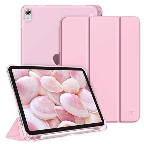 FINTIE Coque pour iPad (A16) 11ème Génération 11 Pouces 2025, iPad 10ème Génération 10.9 Pouces 2022 - [Rangement de Stylet] Coque Rigide Transparente...