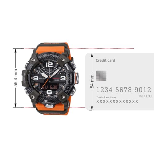Image of Casio G-Shock GG-B100X-1A9DR Analog-Digital Orange Watch Men (G1791)