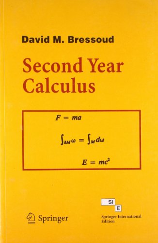 Second Year Calculus : From Celestial Mechanics... 8184896220 Book Cover