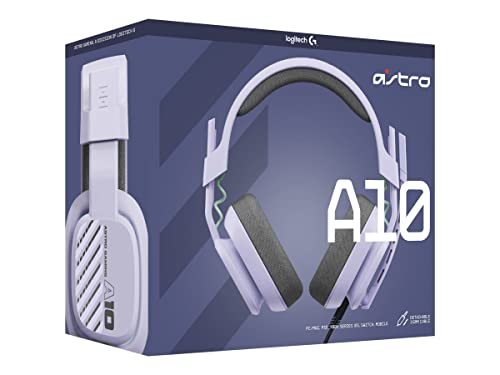 ASTRO A10 Cuffie Gaming Cablate Gen 2, Cuffie da Gioco Over-Ear con Microfono Flip-to-Mute, Leggere, Driver 32 mm, Compatibile con Xbox Series X|S, Xbox One, PS5, PS4, Nintendo Switch, PC - Lilla - Cuffia gaming - Immagine 7