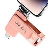 【アプリ不要512GB】Phone用USBメモリ ios/USB/Type-C対応 スマホ写真保存 データバックアップ 外付けストレージ 全Phone/Android/PC対応 image