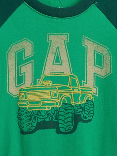 Image of Gap Baby Boys' Short Sleeve Raglan Logo Tee