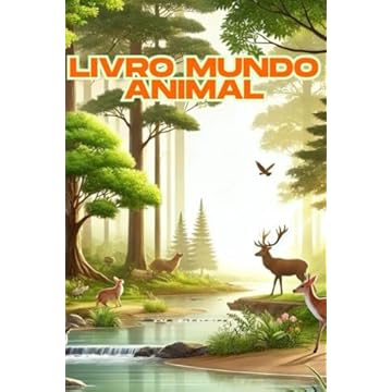 Capa do livro LIVRO MUNDO ANIMAL: PRA COLORIR (Portuguese Edition)