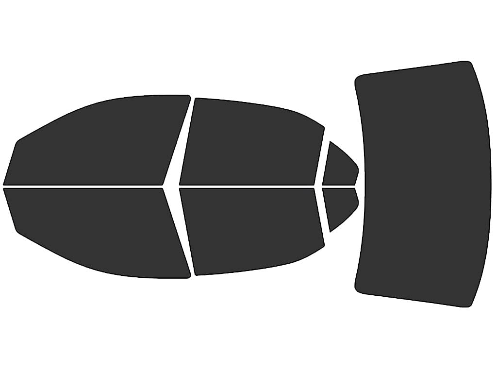 Rvinyl Window Tint Kit Compatible with Ford Fusion 2006-2012 - Complete Precut Kit - 20%