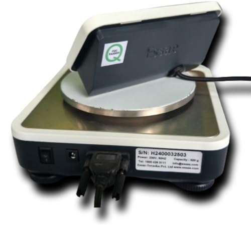 Image of ESSAE Digital- JX SERIES Precision Balance For Jewellery With Extra Display, Adapter, Stamping & Govt. Certificate (Capacity 320gm /5m)