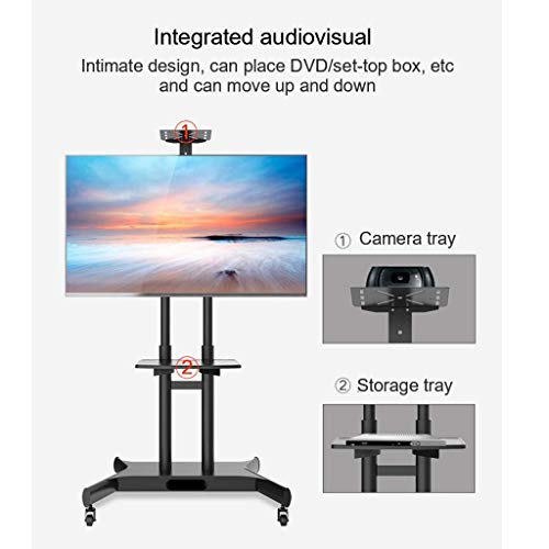 Soporte Universal para TV con Ruedas para Pantallas de 32-65" miniatura 6