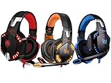 sonido ipad muy bajo ✅ Estos Auriculares para Gaming cuentan con almohadillas de espuma  viscoelástica y diseño de diadema retráctil que proporcionan el máximo confort, soporte transpirable y una excelente durabilidad, se adaptan a todos los jugadores de juegos a cualquier edad.