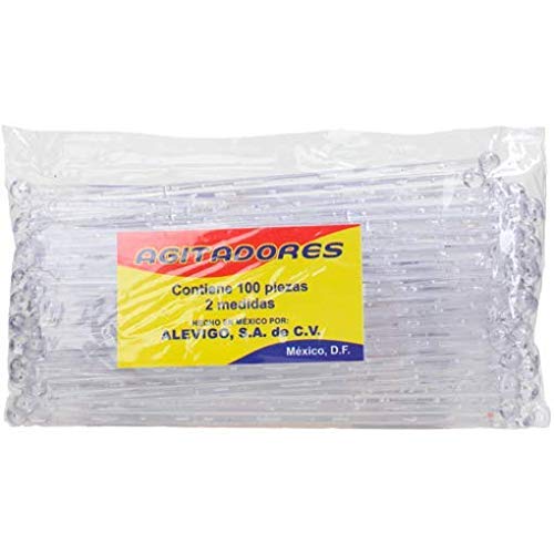 Opiniones y reviews de Agitador de bebidas Top 10. 40 Agitador Transparente Biodegradable 100 piezas