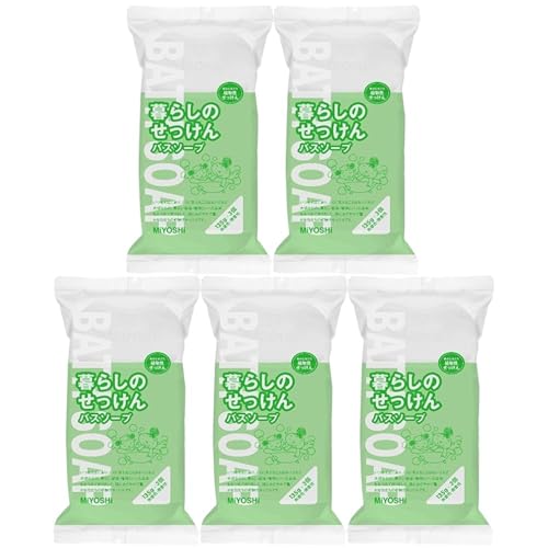 �y�܂Ƃߔ����z�~���V�Ό� ��炵�̂�������o�X�\�[�v�z���C�g 135g 3P (5�Z�b�g)