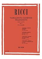 Variazioni - Cadenze Tradizioni Per Canto Vol. 1 B00009L1YN Book Cover