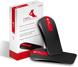 Achilles Tendonitis and Plantar Fasciitis Support Heel Cups - 0.4