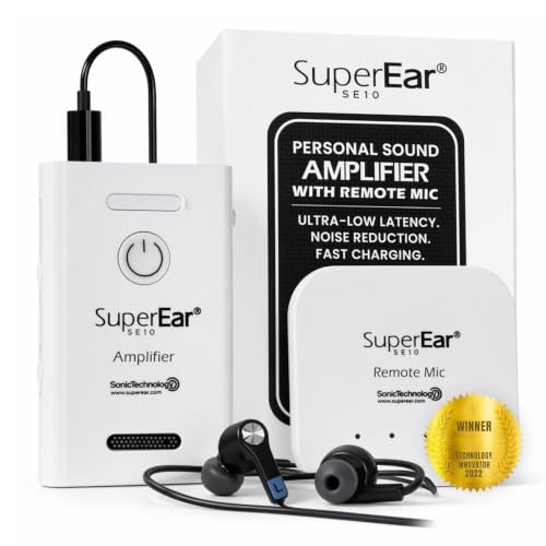 SuperEar SE10 Personal Sound Amplifier Headphones