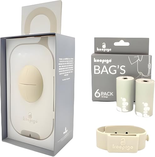 Image of keepigo Portable Diaper Wipes Dispenser, Baby Wipe Holder, Silicone Diaper Changing Kit for Travel Stroller Organizer, Refillable Wipe, 72 Diaper Bag Organization, Dad & Mom Essentials Wipes Bags