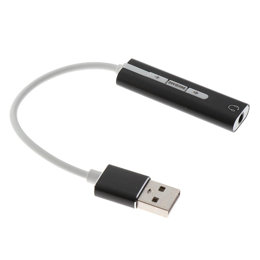Enakshi External Virtual 7.1CH USB 2.0 Stereo Sound Card Audio Adapter with MIC Hole Black|Collectibles-image-25