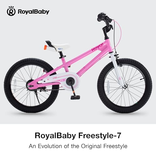 Image of RoyalBaby EZ Kids Bike 12 14 16 18 20 Inch Balance Pedal 2-in-1 Training Bicycle Boys Girls Ages 3 to 12 Years Easy Learn for Beginners