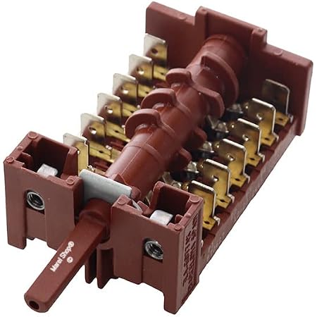 Marel Shop® - Commutatore selettore per forno compatibile con Nardi 6+0  posizioni 7+7 contatti Gottak 870627 per modelli: FRX460BR.A000, GFT64SAN  FEX97R60JB 506F : Amazon.it: Grandi elettrodomestici