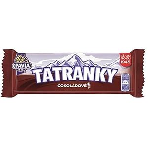 Opavia Tatranky Schokolade 5-Pack 5x47g/5×1,5 oz Wafer mit Schokoladenfüllung